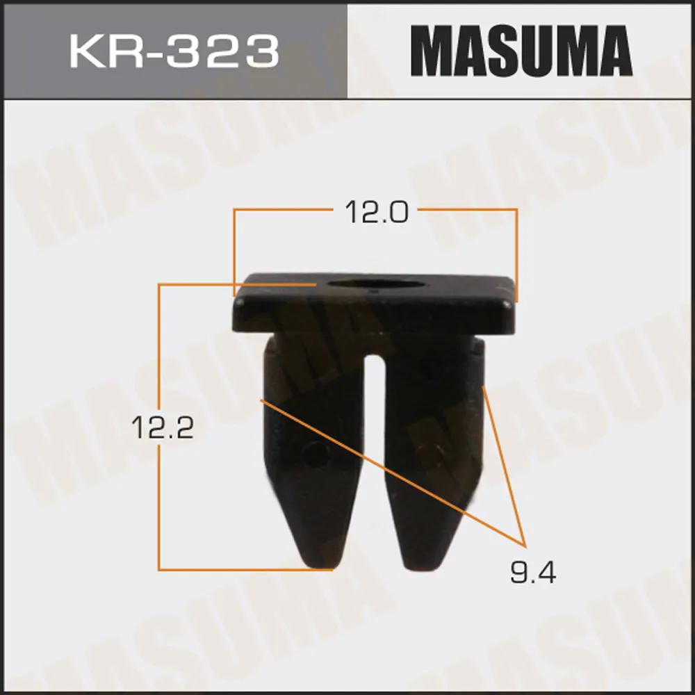 Клипса автомобильная MASUMA KR-323
