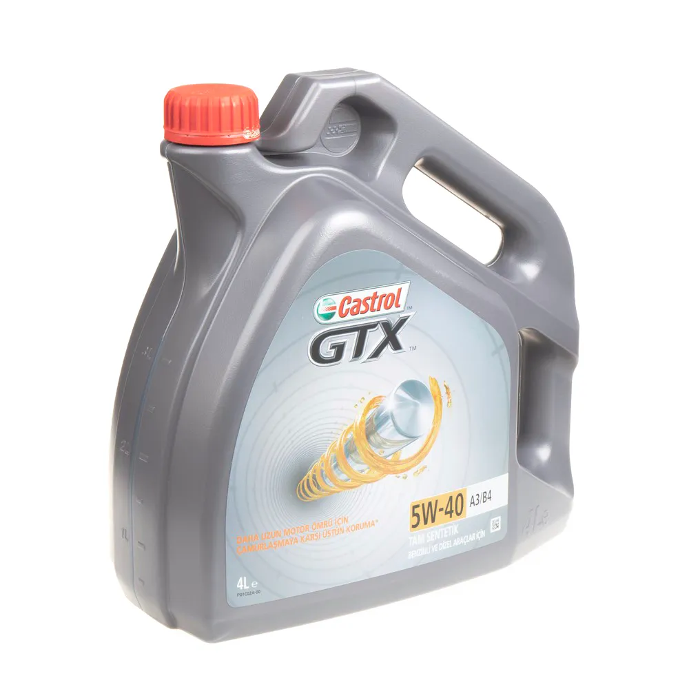 Масло моторное CASTROL GTX 5W-40 синтетическое 4 л 15E20C