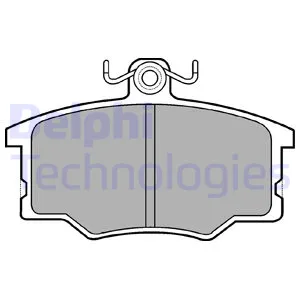 Колодки дисковые п. audi 801.6-2.0 1.6d 76-86, volvo 340-360 82-91 DELPHI LP179