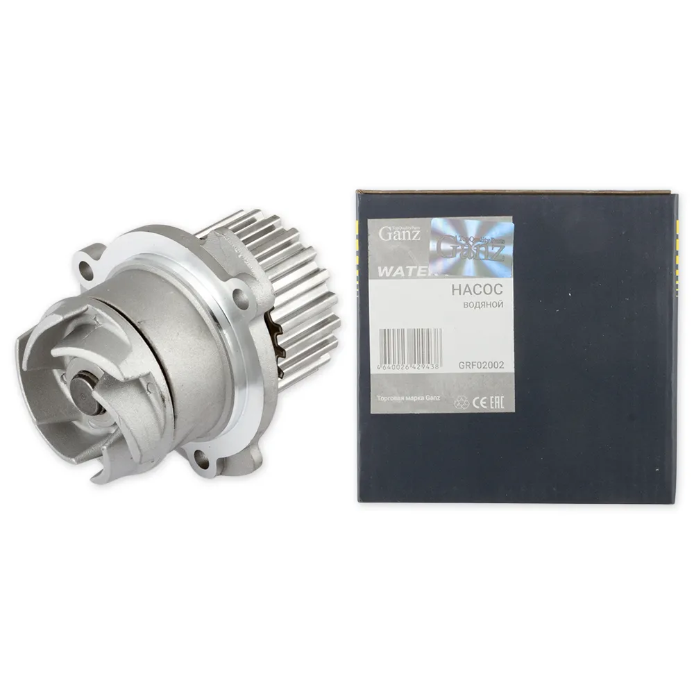 Помпа, водяной насос для ВАЗ 2108-09 2110-12 2113-2115 8кл GANZ GRF02002