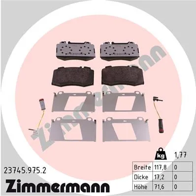 SBB MERCEDES rdz ZIMMERMANN 23745.975.2