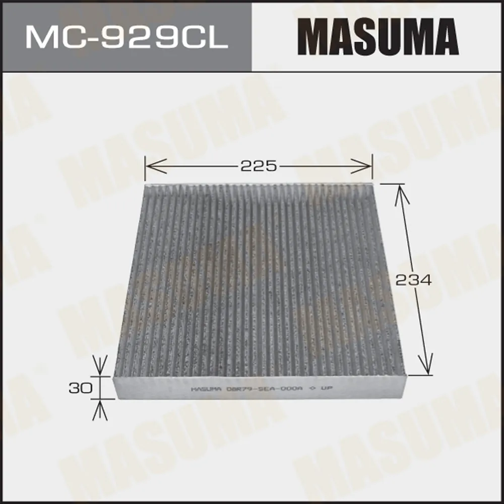Фильтр салонный (угольный) HONDA ACCORD MASUMA MC-929CL