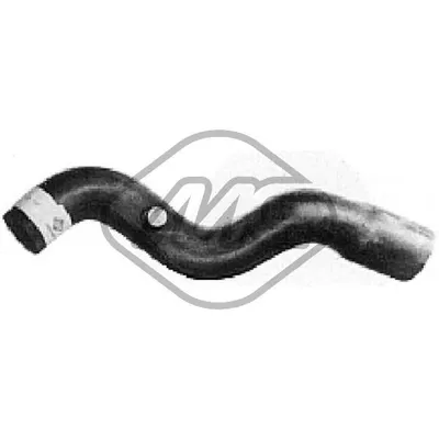 Шланг радиатора R-21 DIESEL Metalcaucho 07602