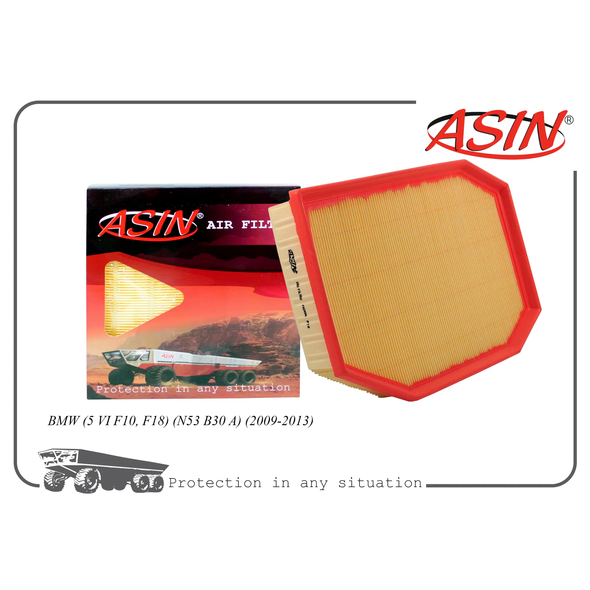 Фильтр воздушный 13717590597/ASIN.FA2494 ASIN ASINFA2494