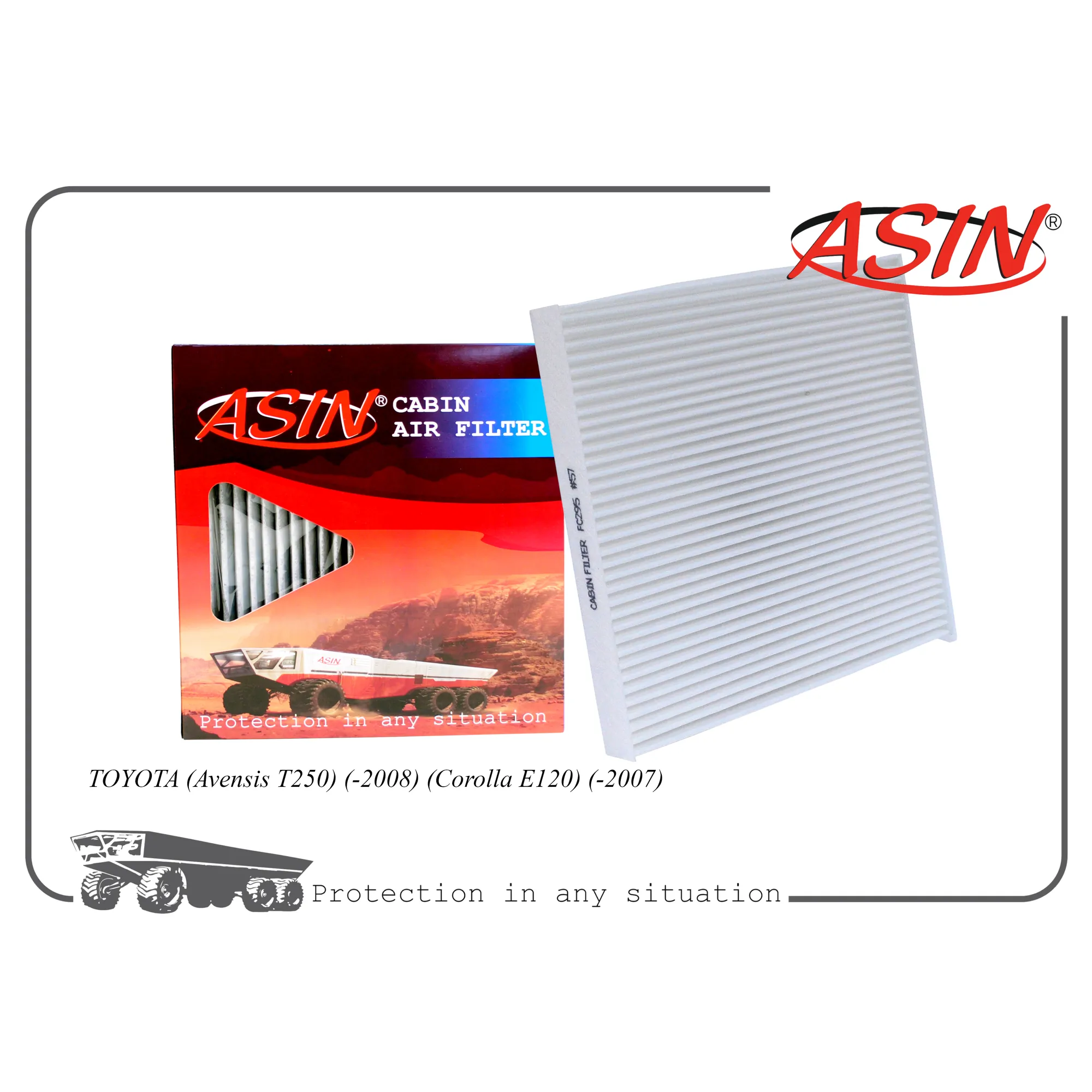Фильтр салонный 88568-02030/ASIN.FC295 ASIN ASIN ASINFC295