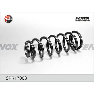 ПРУЖИНА ПОДВЕСКИ Toyota Avensis II (T25) седан 03-08 1.8, 2.0 задняя FENOX SPR17008