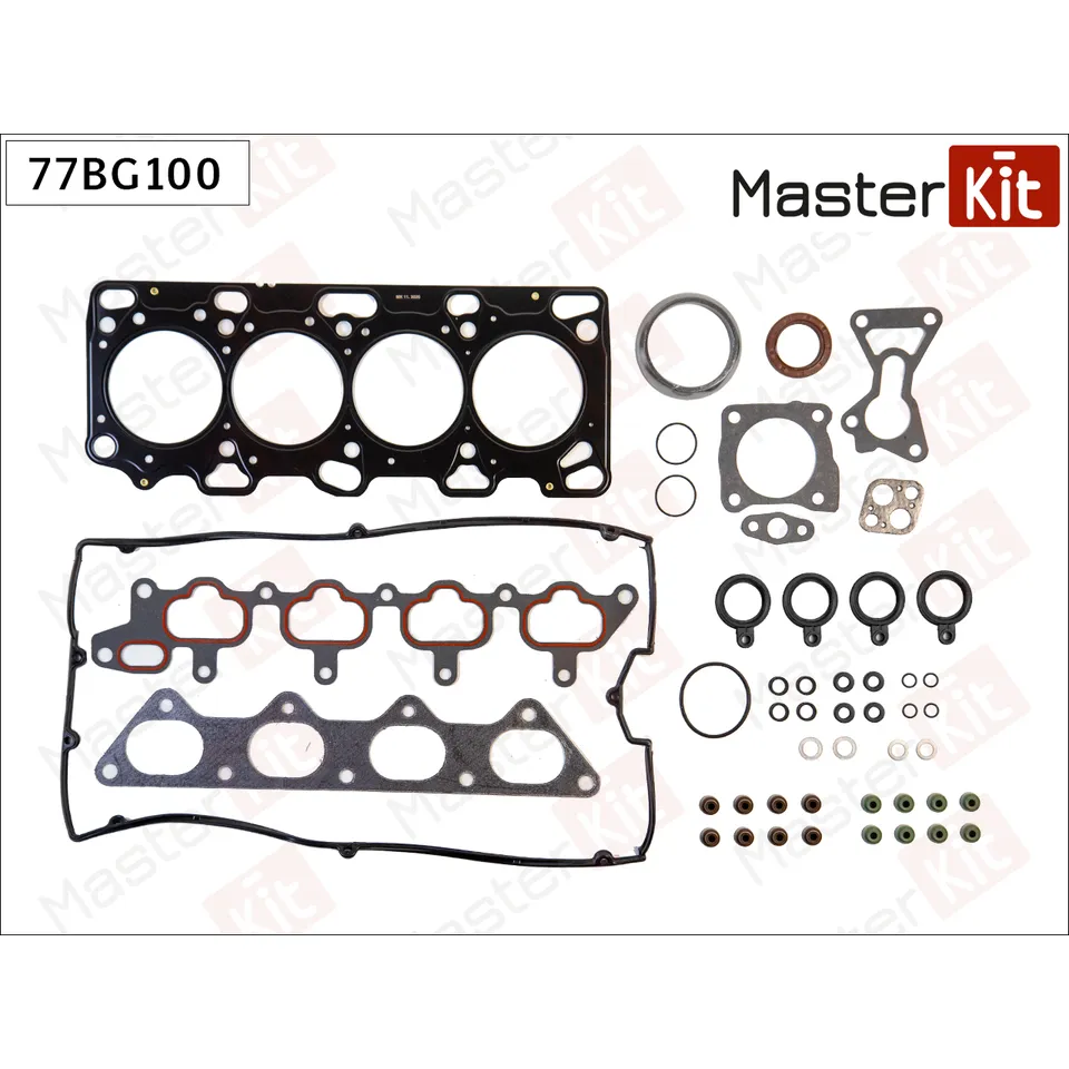 Набор прокладок двигателя MITSUBISHI Lancer/Outlander 2.0 4G63 MASTERKIT 77BG100