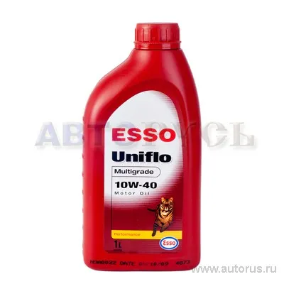 Масло моторное ESSO Uniflo 10W-40 минеральное 1 л 141903