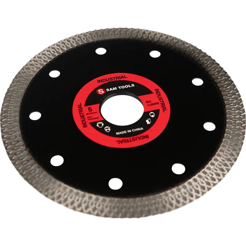 Диск алмазный отрезной по керамике 125х1,2х22,23 TURBO S SAMTOOLS SAMC-018002125