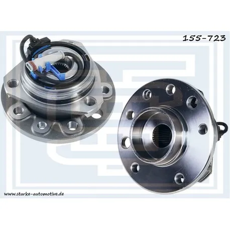 Ступица передняя OPEL ASTRA H / ZAFIRA B 03.2005-- для 5-отверст. STARKE 155-723