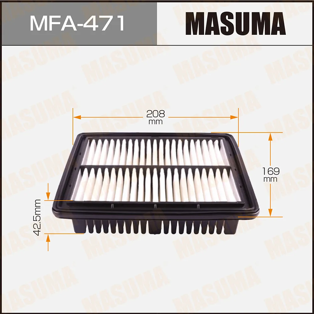 Фильтр воздушный MITSUBISHI BRAVO MASUMA MFA-471