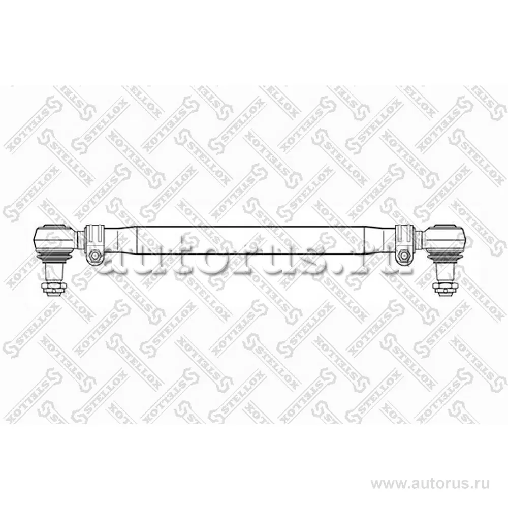 Тяга рулевая попер L 1615/1515 d 50 изг-0 конус 32 MB Actros (96-> STELLOX 84-35159-SX
