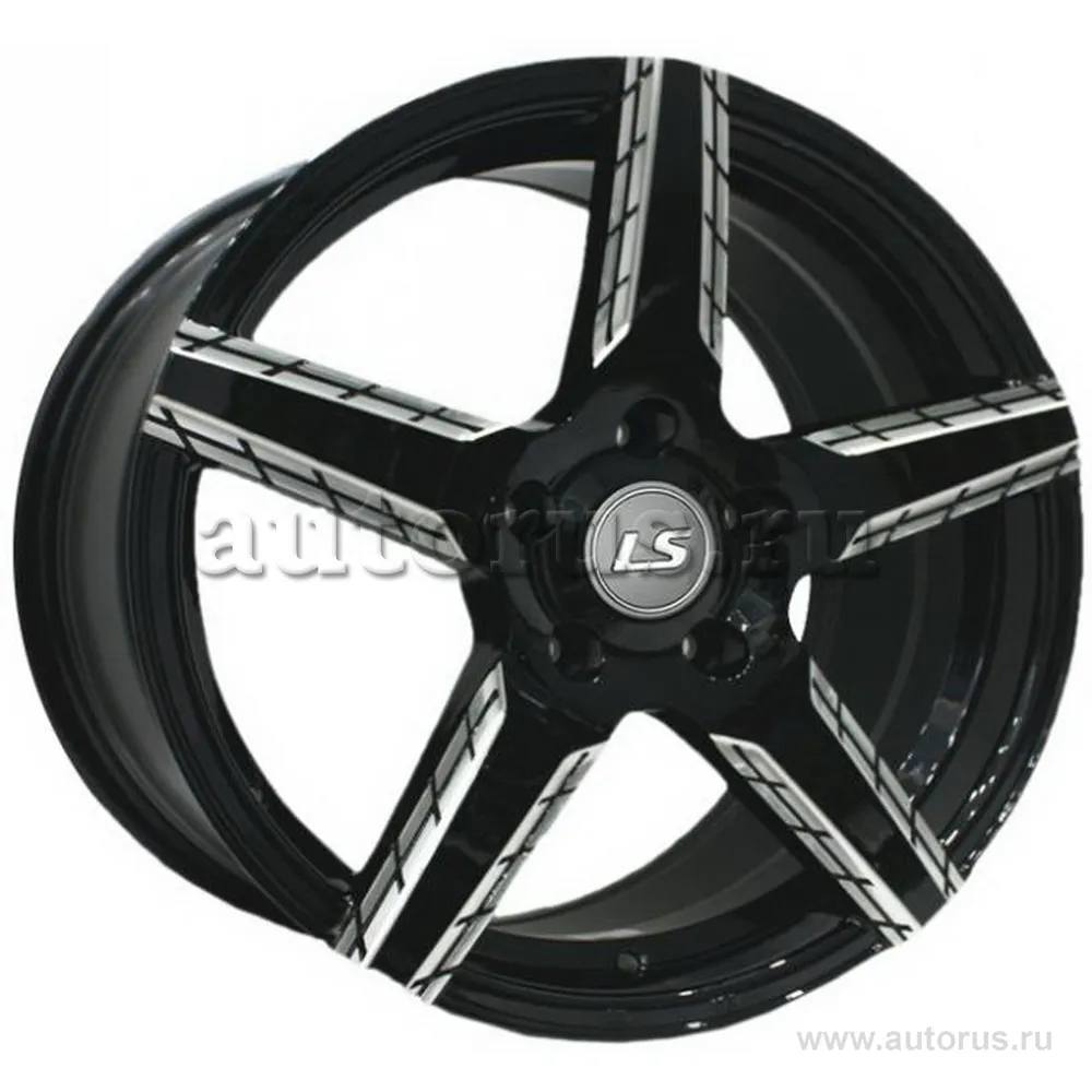 Диск литой R16 7J 5x114.3/73.1 ET38 LS 888 BKF S043128