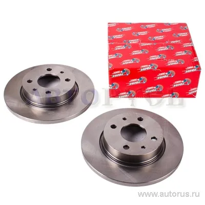 Диск тормозной передний (комплект 2шт) ВАЗ 2108-09 R13 FERODO DDF215