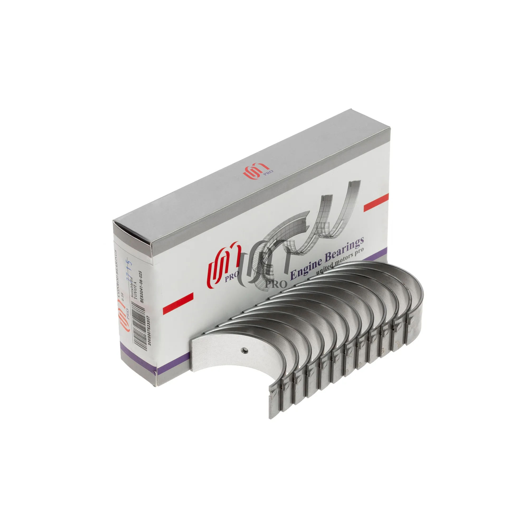 Вкладыши шатунные 0.25 TOYOTA 1G-E 1G-FE UM UNITED MOTORS UMPRO BES004106025