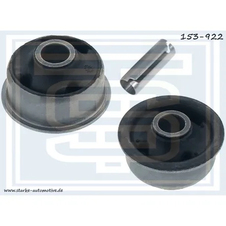 Сайлентблок VW GOLF II-lll / PASSAT (B3/B4) в нижний рычаг, задний, old type со втулкой STARKE 153-922