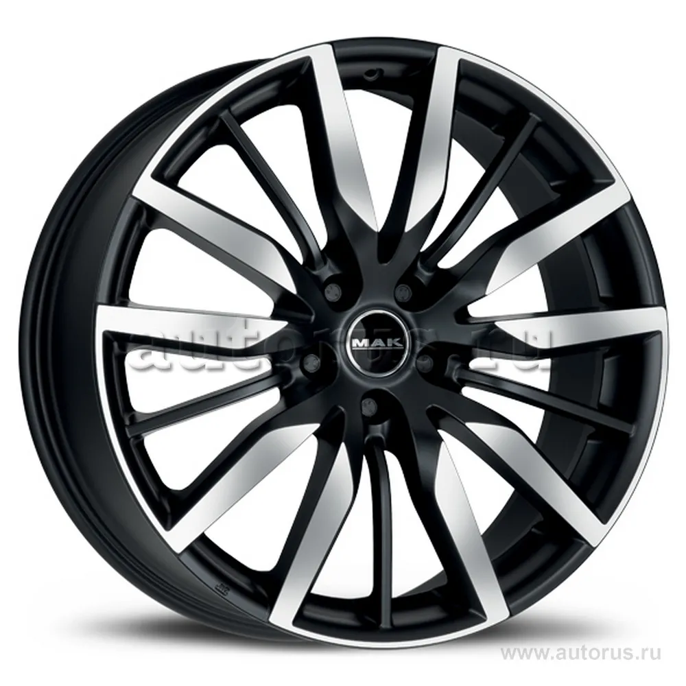 Диск литой R20 9.5J 5x112/66.45 ET33 MAK Barbury Ice Black F9520BYIB33WSX