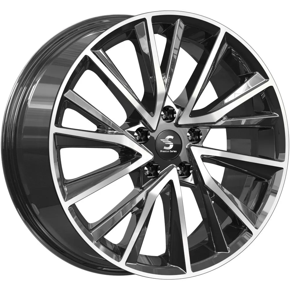 Диск литой R18 7.5J 5x108/60.1 ET47 Premium series КР010 Diamond Quartz 80047