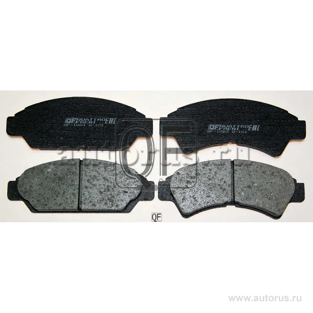 КОЛОДКИ ТОРМОЗНЫЕ FR БЕЗ ДАТЧИКА TOYOTA