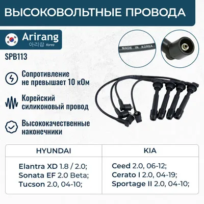 Провода высоковольтные ARIRANG SPB113