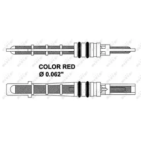 Клапан кондиционера расширительный NRF 38208