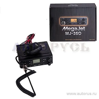 Радиостанция MEGAJET MJ-350, автомобильная, CB 27 мГц, , Max Вт MEGAJET MJ-350