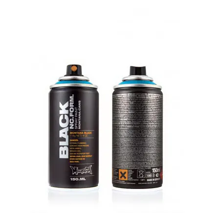 Краска BLACK светло-голубая MONTANA CANS 5030 BLK-150