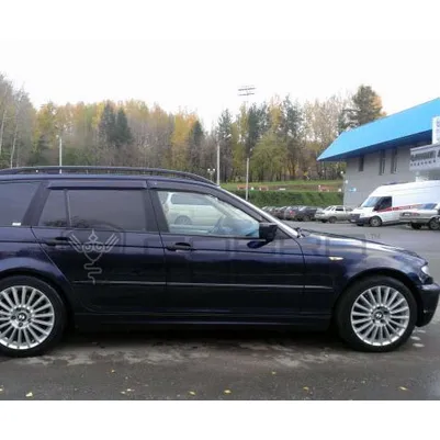 Дефлектора на окна BMW 3 Wagon (E46) 1998-2005 деф.окон Cobra Tuning B21198
