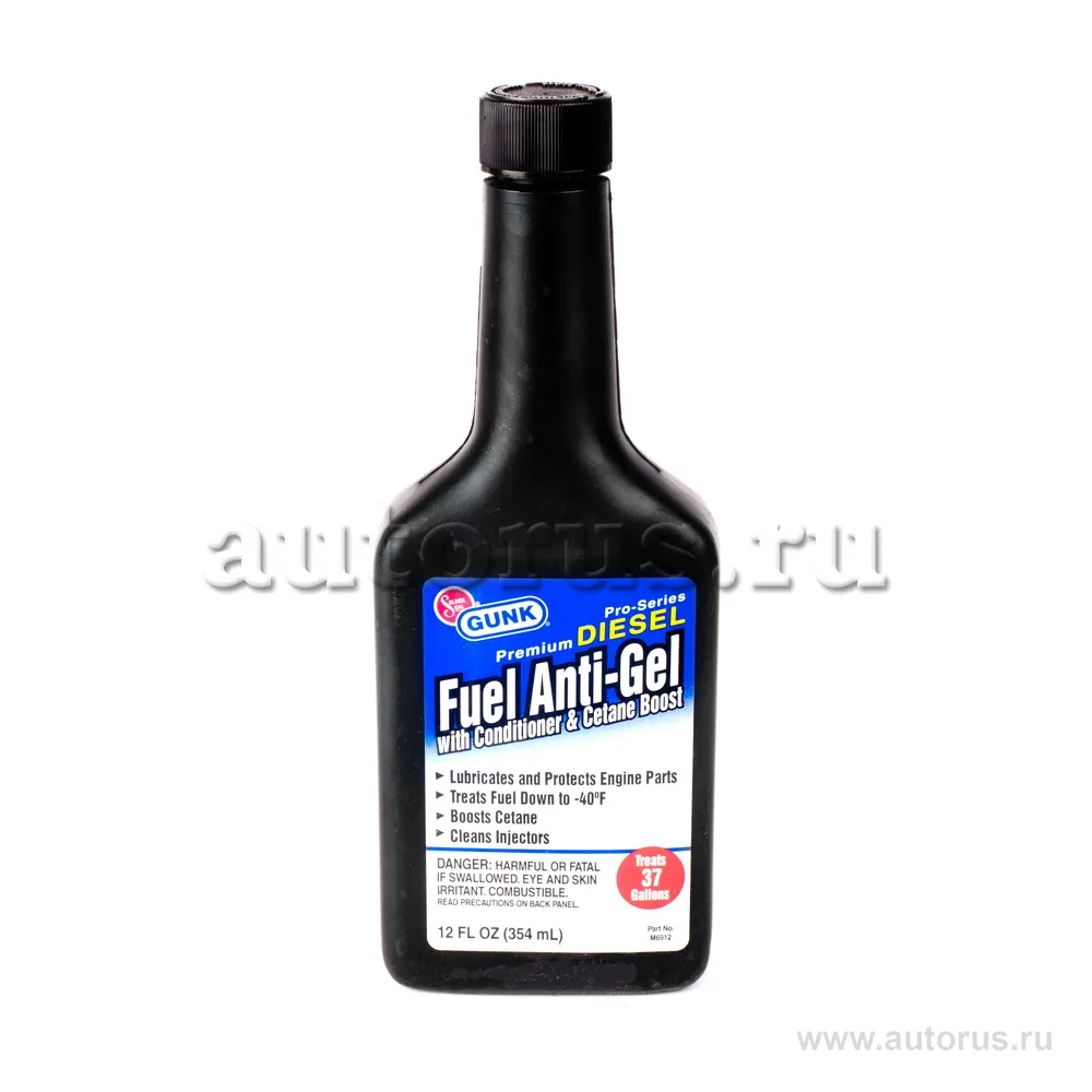 Антигель для дизельного топлива 180л 354 мл GUNK M6912
