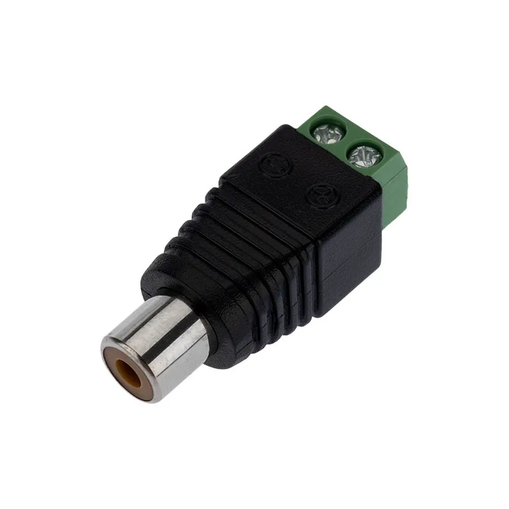 Разъем гнездо RCA с клеммной колодкой (блистер) REXANT 14-0414