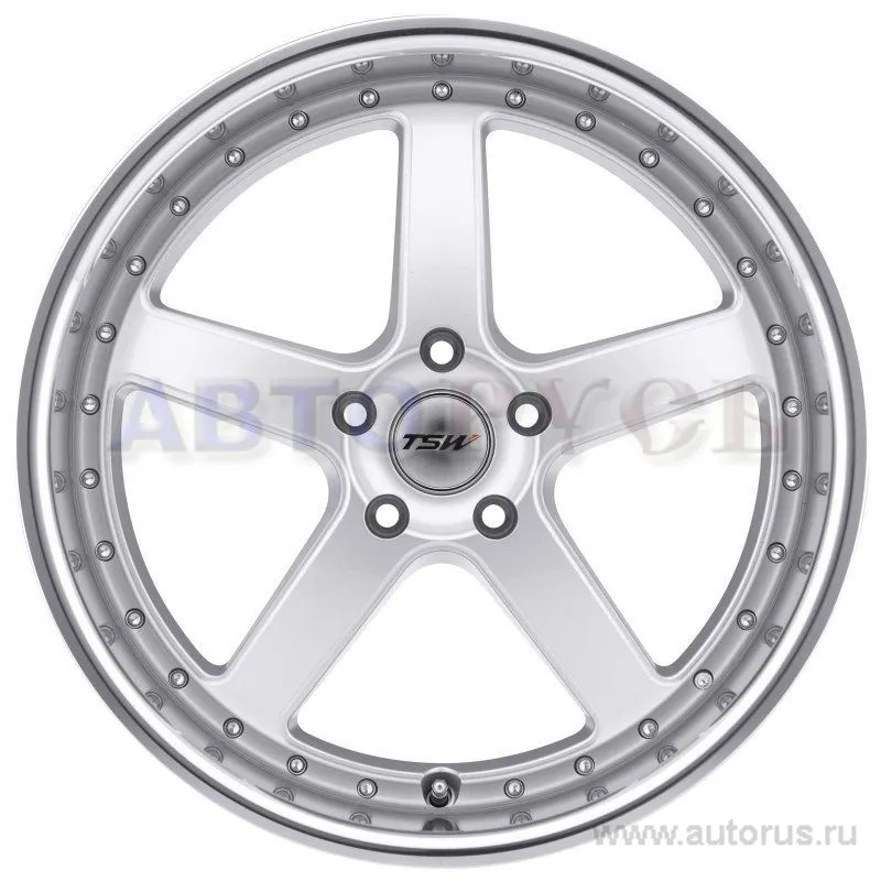 Диск литой R17 8J 5x120/76 ET35 TSW Carthage Silver 1780CAR355120S76