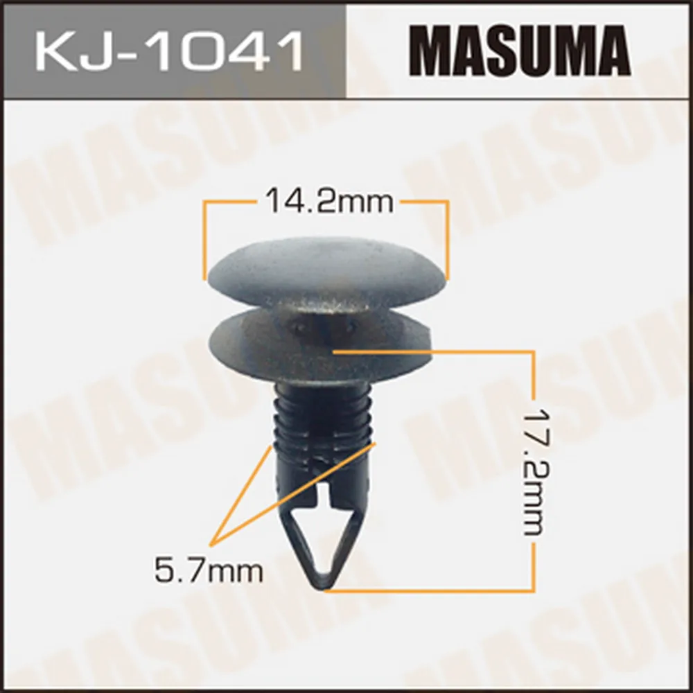 Клипса mazda 323 89 MASUMA KJ1041