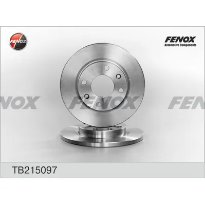 Диск тормозной передний CITROEN XSARA/PEUGEOT 206/306 /D=247MM FENOX TB215097