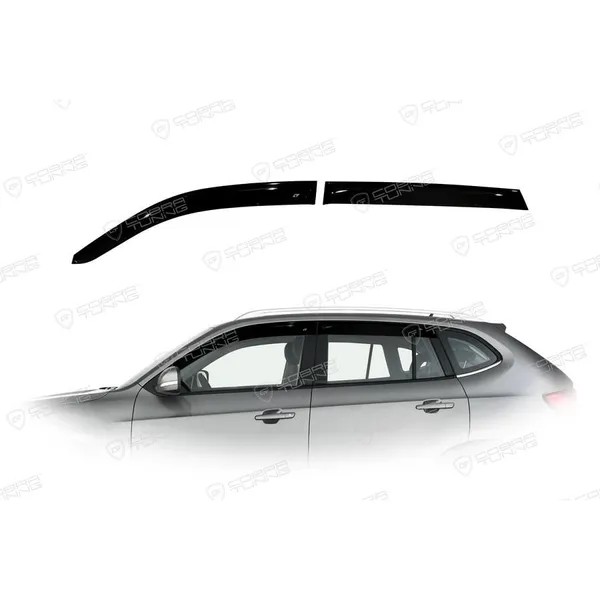 Дефлектора на окна Brilliance V5 2011EuroStandard деф.окон Cobra Tuning BE30211