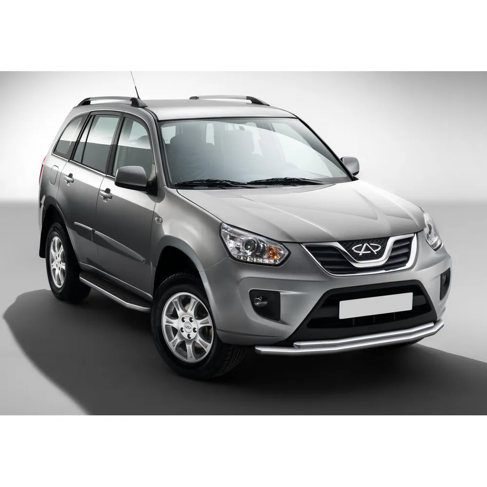 Порог-площадка Premium A160ALP + комплект крепежа, RIVAL, Chery Tiggo 2006-2014/Chery Tiggo FL 201 Chery Tiggo I 2006-2014 / FL 2012-2016 A160ALP.3301.2