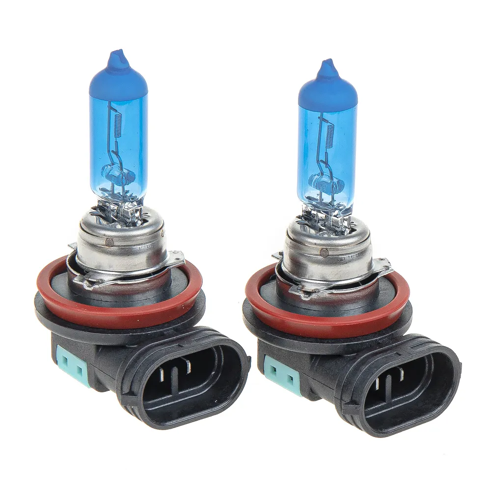Лампа 12V H11 55W PGJ19-2 WOLFRAM SKY BLUE WHITE LIGHT 2 шт. DUOBOX 29311SB