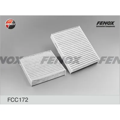 Фильтр салонный Citroen C3 09- 1.0-1.6, DS3 09- 1.2-1.6, Peugeot 2 FENOX FCC172