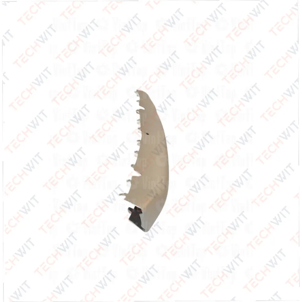 Накладка бампера переднего нижняя Центр. BMW X1/E84 2012-2015 TECHWIT BD004MWB027TW