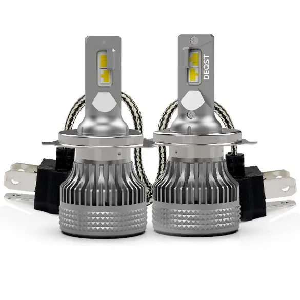 Лампа светодиодная H4 LED Standart Line 12В 30Вт 6500K (к-т 2шт) DEQST 233001