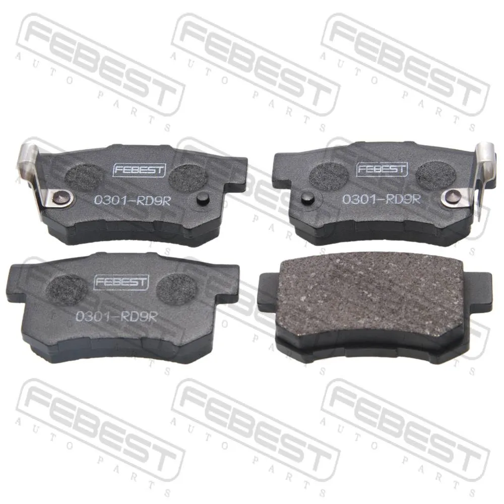 Колодки тормозные задние HONDA CIVIC HYBRID FD3 [JP] FEBEST 0301-RD9R