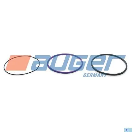 Комплект уплотнительных колец гильзы цилиндра D9A B (х6) AUGER 74860