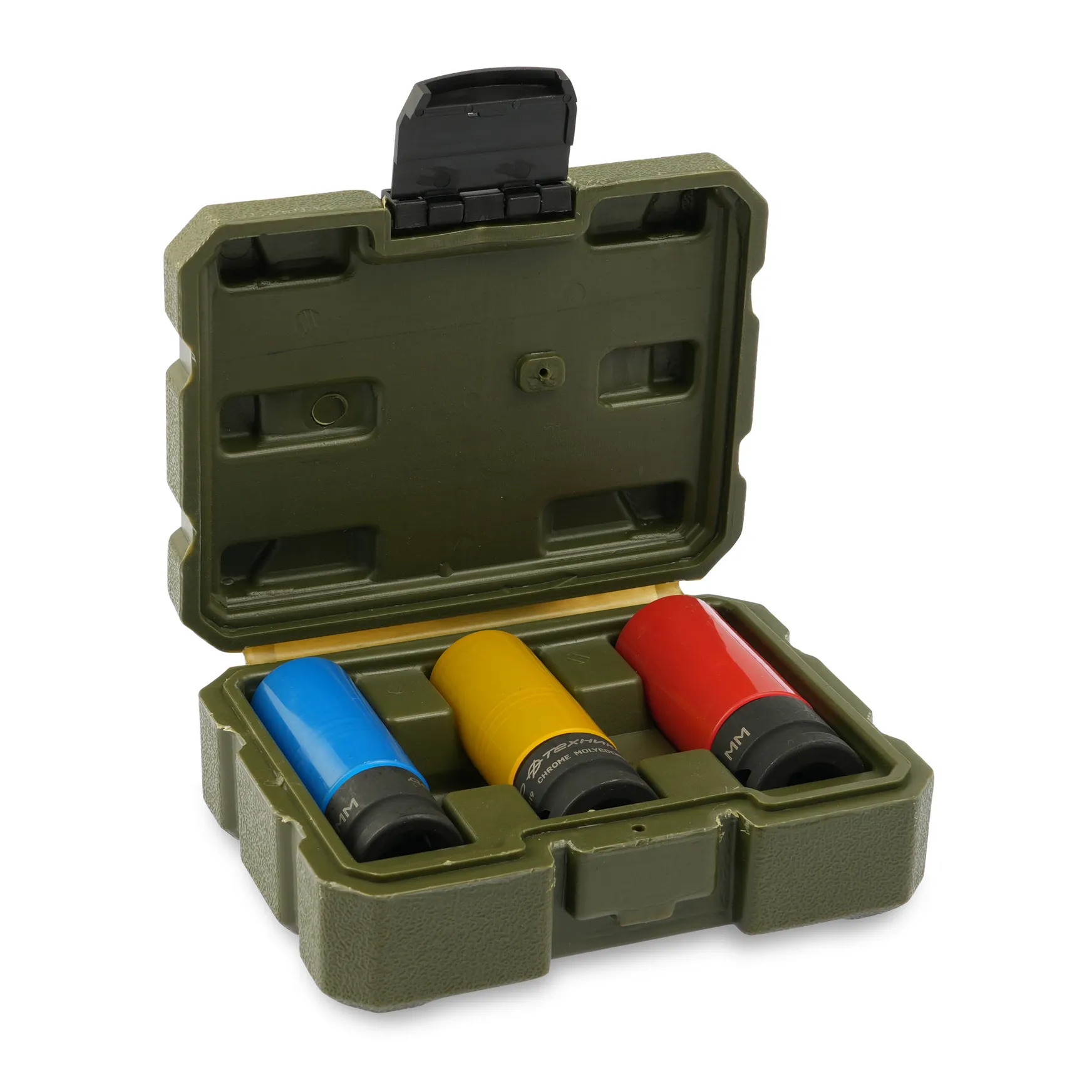 Набор головок ударных шестигранных для колесных дисков 1/2, 3 штуки Дело Техники 660343