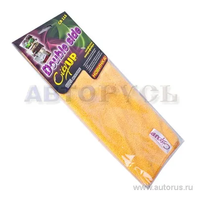 Салфетка микрофибра DOUBLE SIDE универсальная 35x40 см City Up CA-115