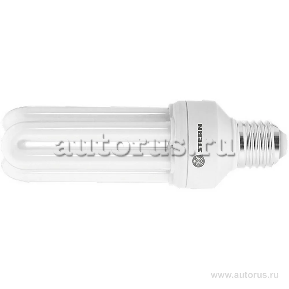 Лампа люминесцентная 220V бытовая 20W E27 2700K STERN STERN 1 шт. картон дуговая, 8000ч 90942