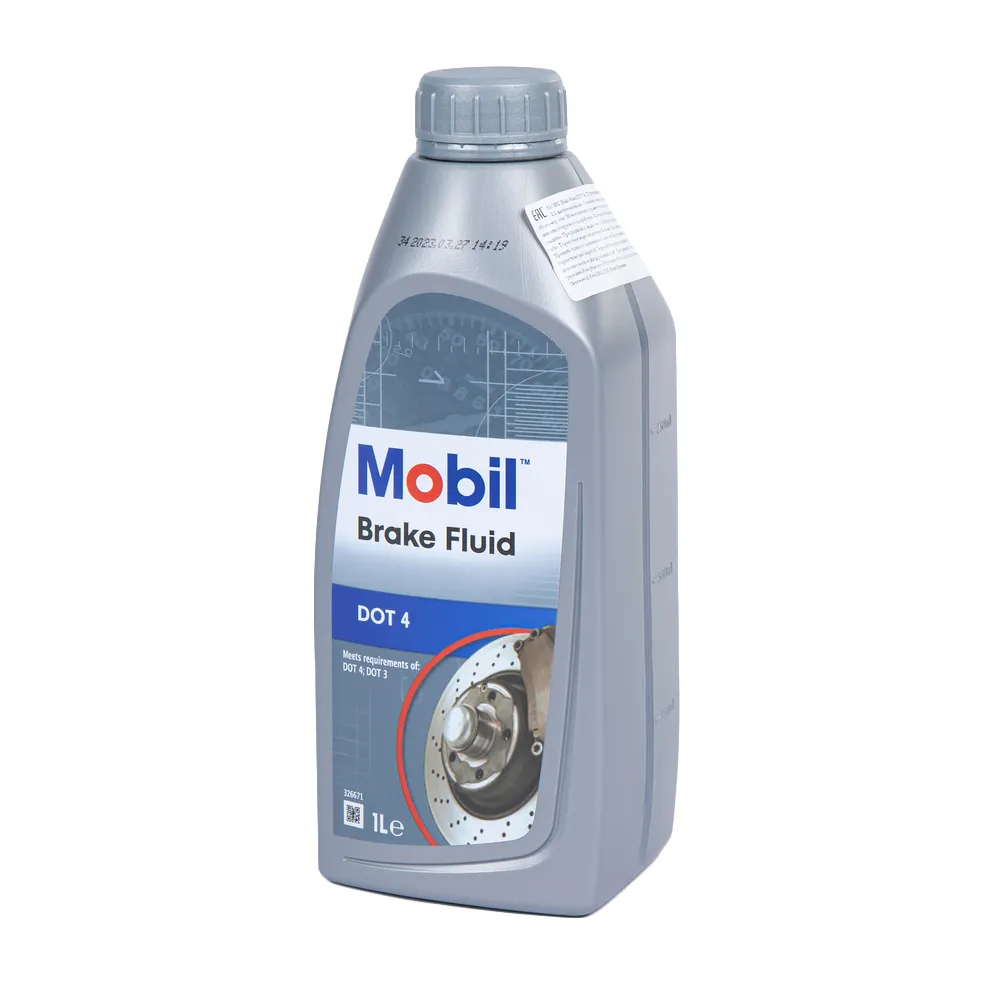 Жидкость тормозная MOBIL Brake Fluid DOT4 1 л 150904R