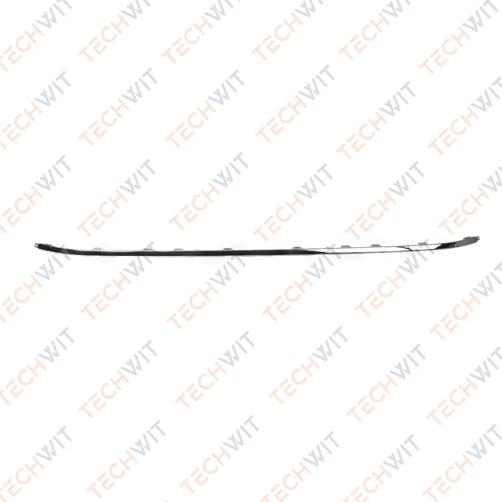 Молдинг бампера переднего Центр. хром VW Passat B8 2014-2020 TECHWIT BD024VWG019CR