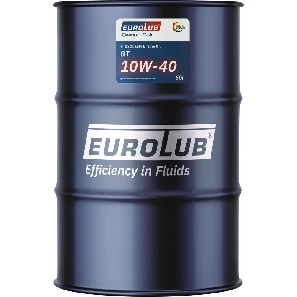 Масло моторное EUROLUB GT 10W40 SL/CF A3/B4 п/с. 60л. EUROLUB 337060