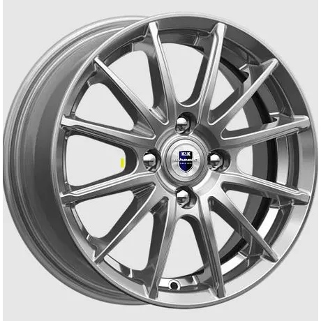 Диск литой R14 5.5J 4x100/56.6 ET40 КИК Квант Дарк платинум 76890