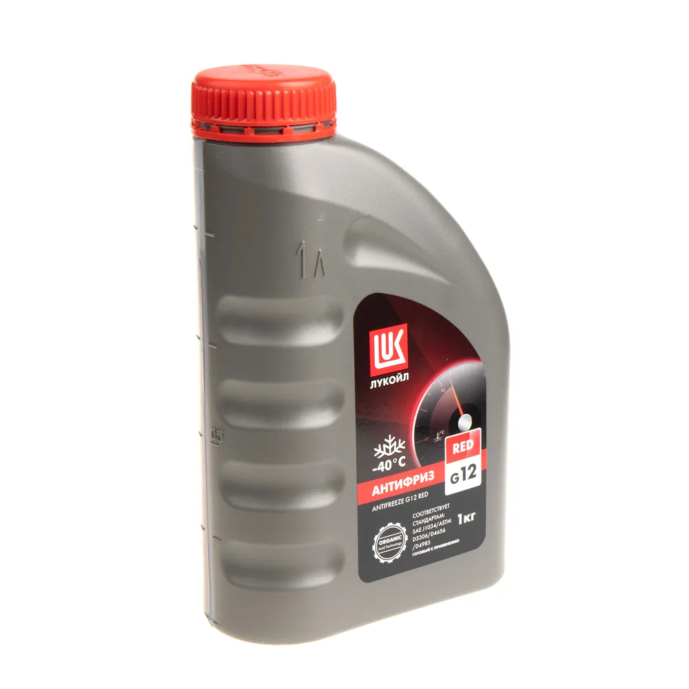 Антифриз Лукойл G12 Red G12 готовый -40C красный 1 кг 227392
