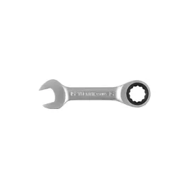 Ключ гаечный комбинированный трещоточный короткий, 15 мм THORVIK CSRW15